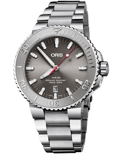 Oris Aquis Date Relief  01 733 7730 4153-07 8 24 05PEB